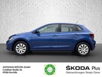 Gebraucht VW Polo Life 95 PS (69 kW) 2023 Reef blue metallic Limousine