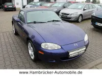 Gebraucht Mazda MX5 110 PS (80 kW) 2003 Stratoblau metallic Cabrio