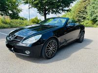 Gebraucht Mercedes SLK200 183 PS (134 kW) 2010 Schwarz Cabrio