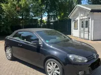 Gebraucht VW Golf 105 PS (77 kW) 2011 Schwarz Cabrio