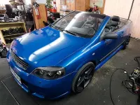 Używany Opel Astra Cabriolet 314 KM (230 kW) 2002 Niebieski Kabriolet