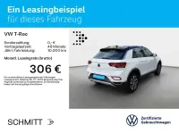 Gebraucht VW T-Roc Style 150 PS (110 kW) 2023 Pure white/schwarz SUV