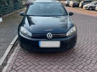 Gebraucht VW Golf VI Comfortline 80 PS (58 kW) 2010 Schwarz Kleinwagen