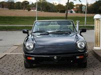 Gebraucht Alfa Romeo Spider 120 PS (88 kW) 1993 Schwarz Cabrio