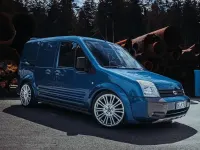 Gebraucht Ford Transit Connect Performance Edition 110 PS (80 kW) 2009 Blau Van / Kleinbus