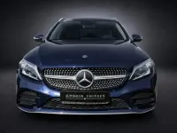 Gebraucht Mercedes C220 AMG 194 PS (142 kW) 2019 Cavansitblau metallic Kombi