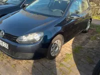 Gebraucht VW Golf VI 2010 Blau Kleinwagen