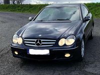 Gebraucht Mercedes CLK200 184 PS (135 kW) 2008 Blau Coupé