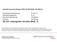 gebraucht Audi A6 Limousine 50 TFSI e quattro design OPtik-Paket schwarz
