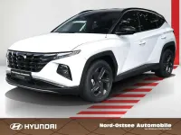 Gebraucht Hyundai Tucson Advantage 150 PS (110 kW) 2024 Serenity white / abyss black / SUV