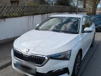 Gebraucht Skoda Scala Tour 110 PS (80 kW) 2022 Weiß Kleinwagen