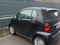 Gebraucht Smart ForTwo Cabrio 85 PS (62 kW) 2009 Schwarz Cabrio