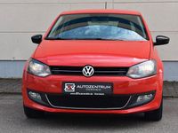 Gebraucht VW Polo Style 69 PS (50 kW) 2011 Rot Kleinwagen