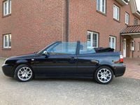 Gebraucht VW Golf Cabriolet Highline 101 PS (74 kW) 1999 Schwarz Cabrio