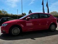 Usata Seat Leon 105 CV (77 kW) 2013 Rosso Utilitaria