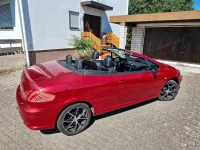 Gebraucht Peugeot 307 CC 140 PS (102 kW) 2007 Rot Cabrio