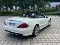 Gebraucht Mercedes SL55 AMG AMG 517 PS (380 kW) 2006 Weiß Cabrio