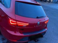 Usata Seat Leon FR 150 CV (110 kW) 2017 Rosso Station wagon