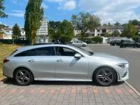 Gebraucht Mercedes CLA200 AMG line 150 PS (110 kW) 2022 Silber Coupé