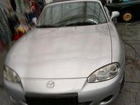 Gebraucht Mazda MX5 110 PS (80 kW) 2002 Silber Cabrio