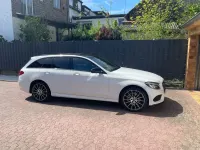 Gebraucht Mercedes C400 AMG line 333 PS (244 kW) 2017 Weiß Limousine