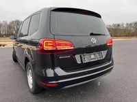 Gebraucht VW Sharan Comfortline 150 PS (110 kW) 2019 Schwarz Van / Kleinbus