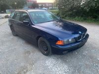 gebraucht BMW 528 E39 i LPG Kombi Komfortsitze AHK Schiebedach Leder Schalte