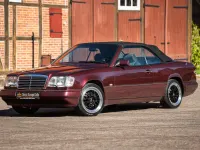 Brugt Mercedes E200 136 HK (100 kW) 1997 Rød Cabriolet