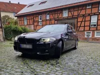 Brugt BMW 525 240 HK (176 kW) 2011 Sort Stationcar