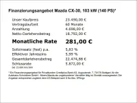 Gebraucht Mazda CX-30 Homura-Line 140 PS (102 kW) 2025 Blau SUV