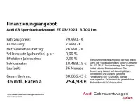Gebraucht Audi A3 Advanced Plus 116 PS (85 kW) 2025 Navarrablau metallic Limousine