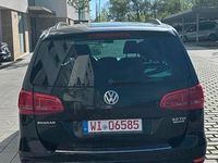 Gebraucht VW Sharan Trendline 150 PS (110 kW) 2011 Schwarz Van / Kleinbus