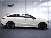 Gebraucht Mercedes CLA250 AMG 224 PS (164 kW) 2021 Weiss metallic perleffekt Limousine