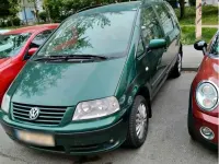 Gebraucht VW Sharan 131 PS (96 kW) 2004 Schwarz Van / Kleinbus
