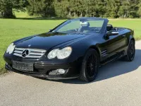 Gebraucht Mercedes SL350 AMG 272 PS (200 kW) 2007 Obsidianschwarz lack (metallic) Cabrio