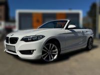 Gebraucht BMW 218 Advantage 136 PS (100 kW) 2015 Weiß Cabrio