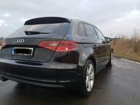 Gebraucht Audi A3 Sportback S-Line 166 PS (122 kW) 2013 Schwarz metallic Kleinwagen