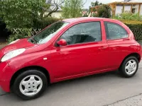 Gebraucht Nissan Micra 80 PS (58 kW) 2003 Rot Kleinwagen