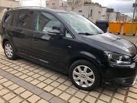 Gebraucht VW Touran Life 105 PS (77 kW) 2014 Schwarz Van / Kleinbus