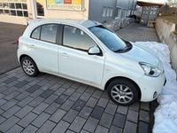 Gebraucht Nissan Micra Acenta 98 PS (72 kW) 2014 Weiß Kleinwagen