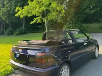 Gebraucht VW Golf Cabriolet 90 PS (66 kW) 1994 Blau Cabrio