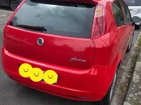 Gebraucht Fiat Grande Punto 90 PS (66 kW) 2007 Rot Kleinwagen