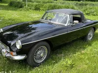 Gebraucht MG B 95 PS (69 kW) 1968 Schwarz Cabrio