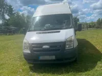 Gebraucht Ford Tourneo 110 PS (80 kW) 2008 Weiß Van / Kleinbus
