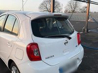 Gebraucht Nissan Micra 80 PS (58 kW) 2014 Weiß Kleinwagen