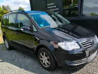 Gebraucht VW Touran Trendline 140 PS (102 kW) 2007 Deep black perleffekt Van / Kleinbus