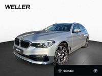 Gebraucht BMW 520 Shadowline 190 PS (139 kW) 2019 Glaciersilber (silber) Kombi