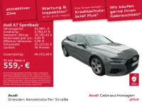 Gebraucht Audi A7 Sportback Premium 340 PS (250 kW) 2022 Chronosgrau metallic Kleinwagen