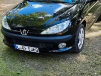 Gebraucht Peugeot 206 CC Platinum 109 PS (80 kW) 2002 Schwarz Cabrio