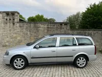 Gebraucht Opel Astra Njoy 101 PS (74 kW) 2003 Silber Kombi